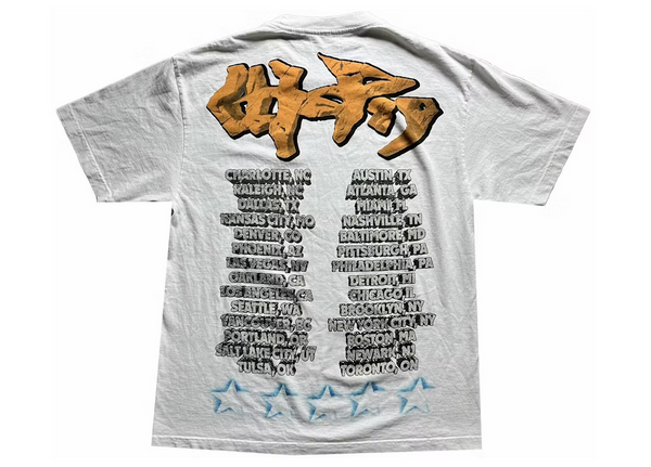 Travis Scott Utopia Tour Skitzo Circus Maximus Tee White